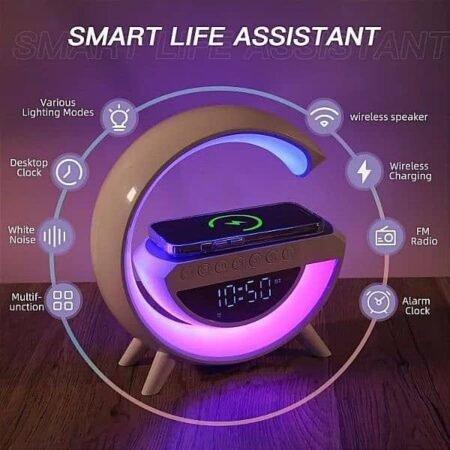 Led wireless charging speaker BT 3401