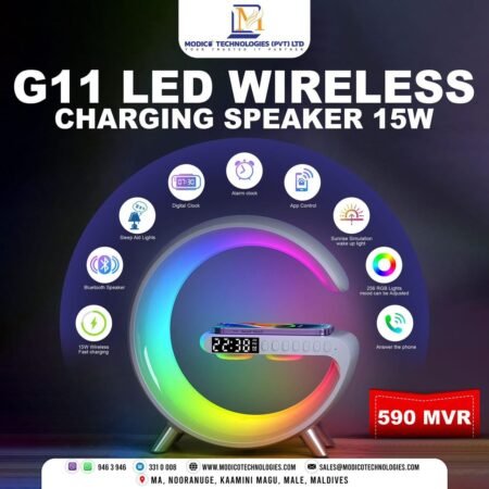 Led wireless charging speaker G11