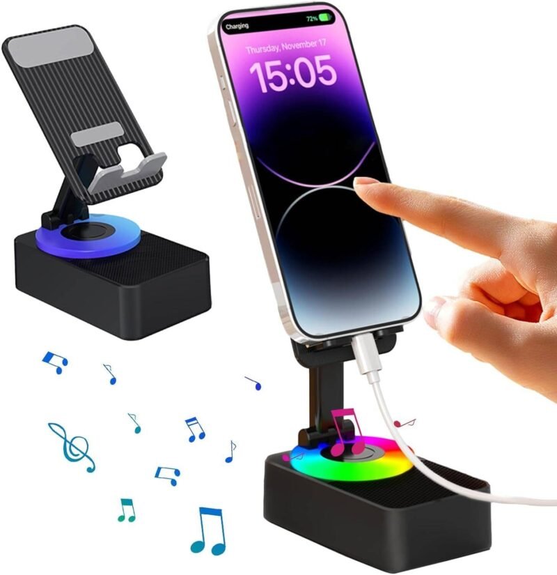 Support téléphone avec Bluetooth speaker – Image 3