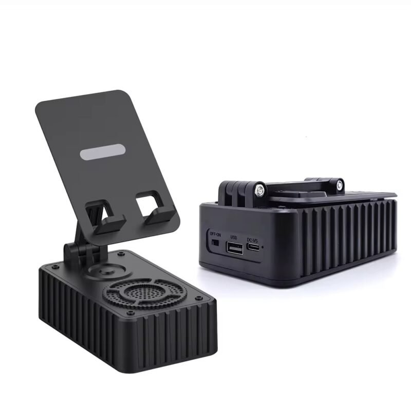 Support téléphone avec Bluetooth speaker