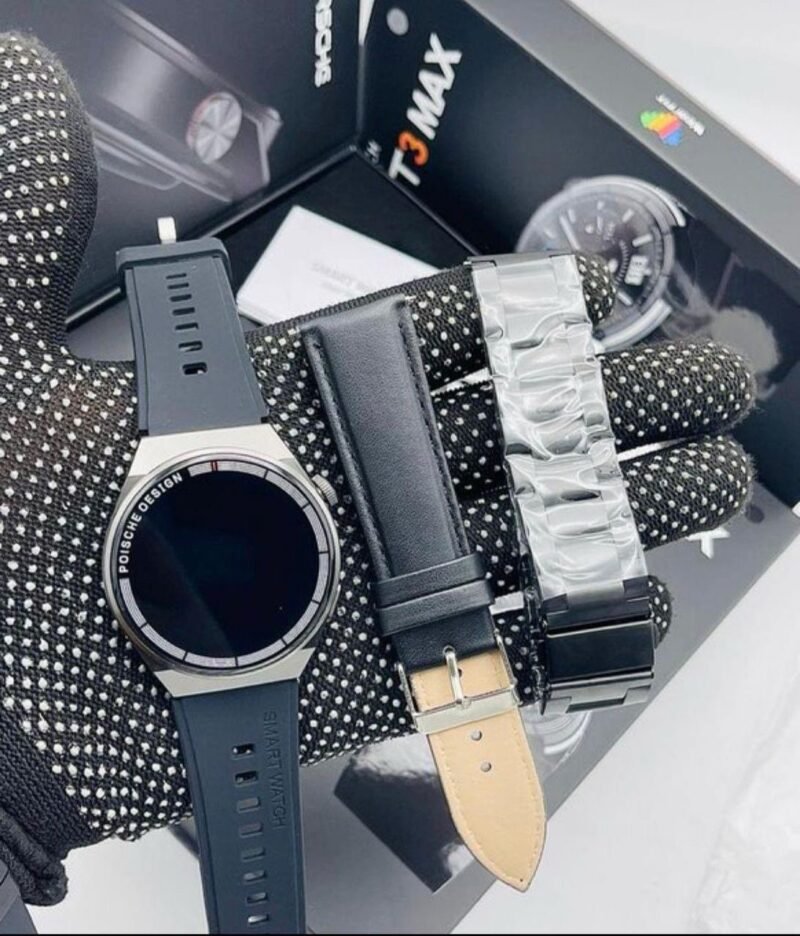 Smart watch Gt3 max avec 3 bracelets – Image 6