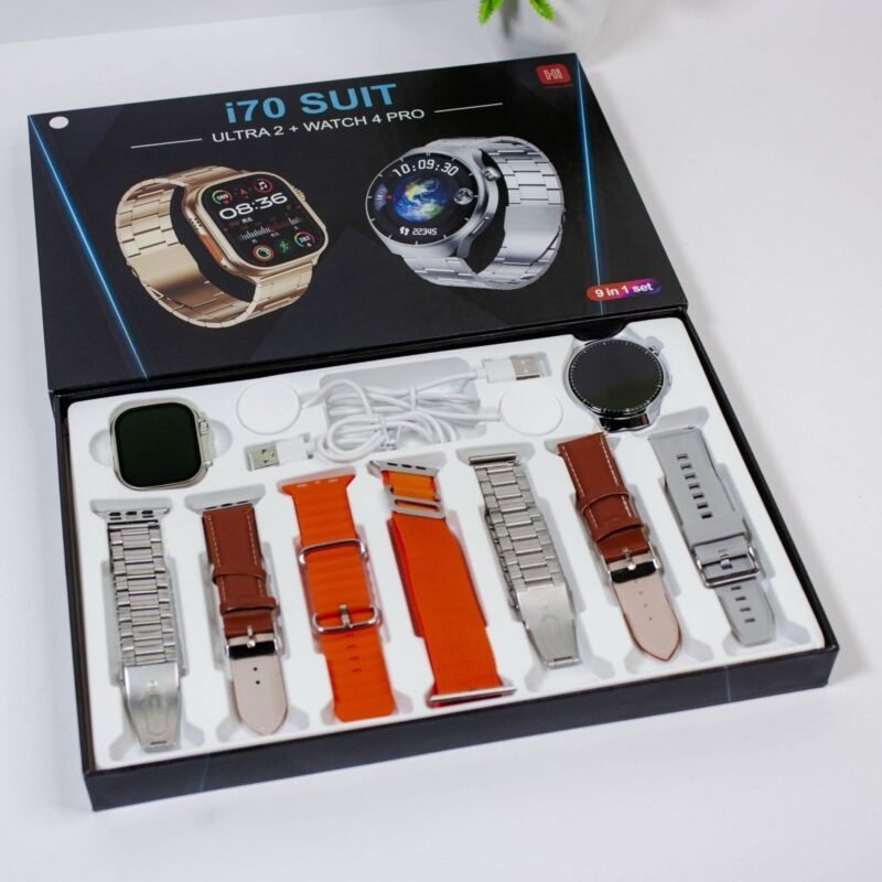 Box 📦 Smart Watch I70 suit avec 2 montres